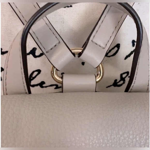 Michael Kors Petal Pink Raven Medium Backpack in EUC - Picture 4 of 16